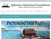 Tablet Screenshot of ephraim.org